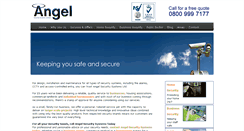 Desktop Screenshot of angelsecurity.co.uk